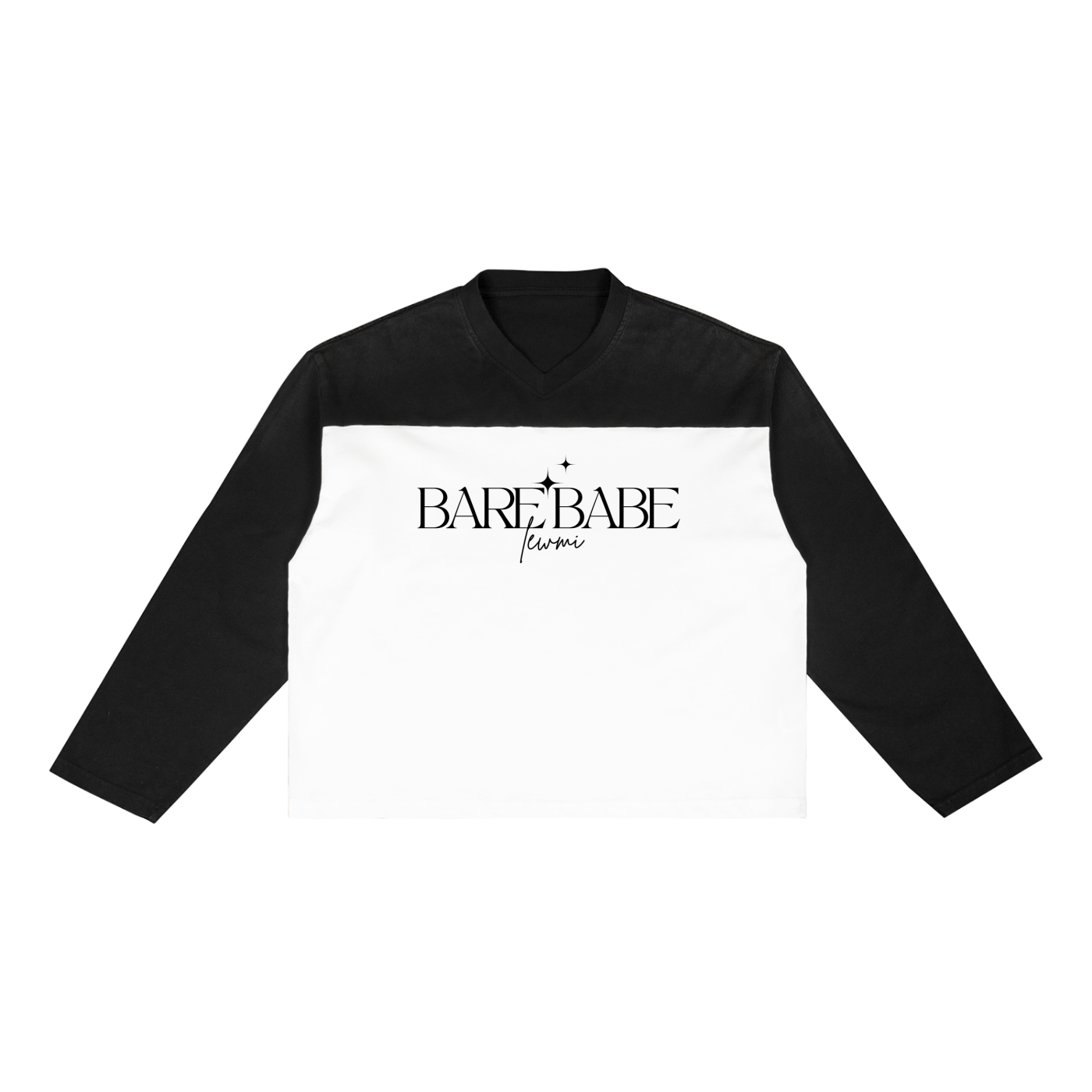 Bare Babe Varsity Long Sleeve